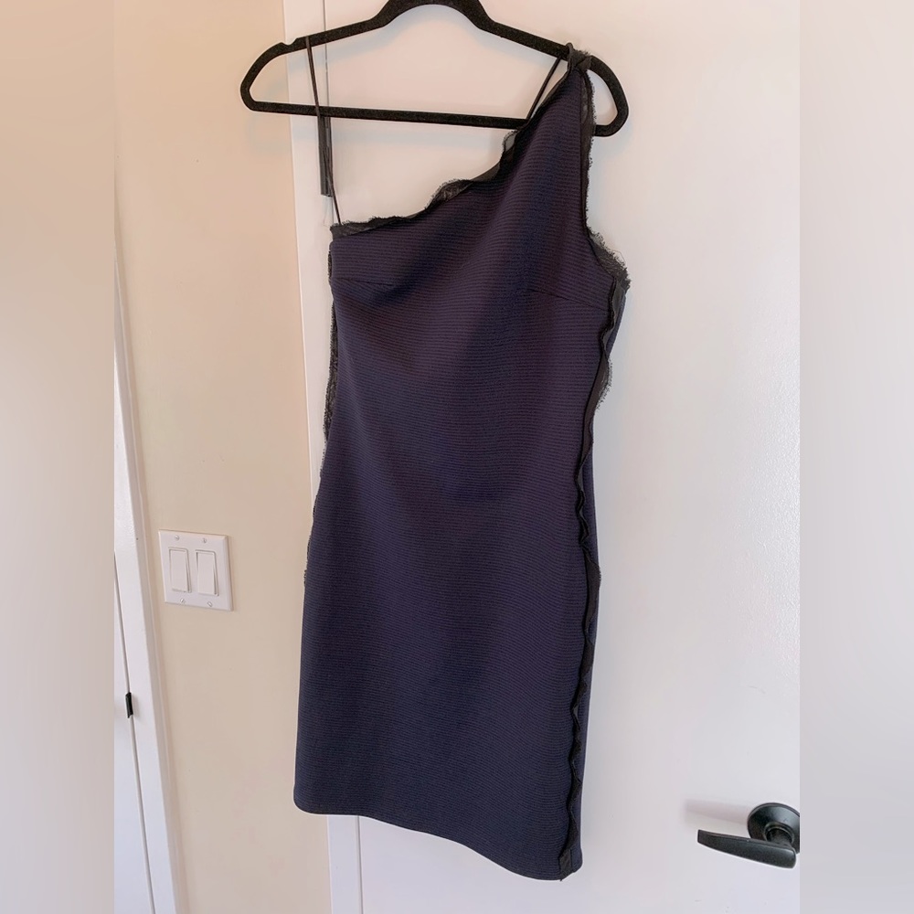 Navy Topshop dress